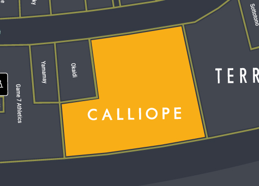 immagine mappa della posizione nel centro commerciale