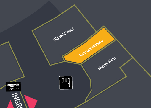 immagine mappa della posizione nel centro commerciale