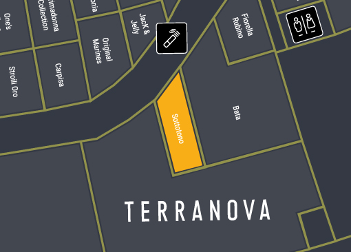 immagine mappa della posizione nel centro commerciale