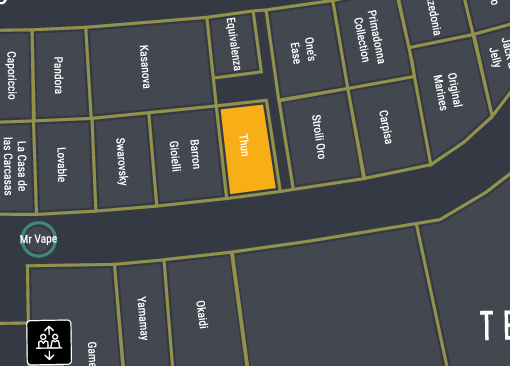 immagine mappa della posizione nel centro commerciale