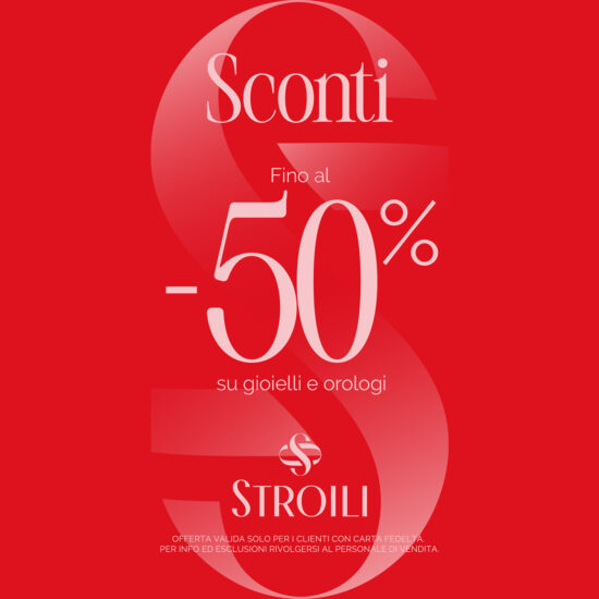 STROILI SCONTI FINO AL -50%