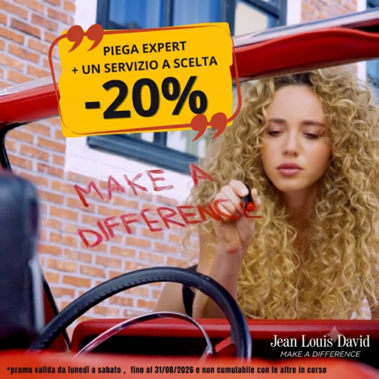 JEAN LOUIS DAVID – PROMO PIEGA EXPERT