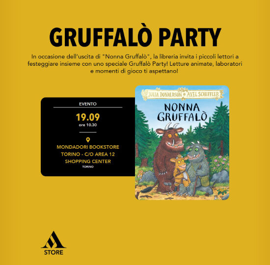 Gruffalò Party alla libreria Mondadori