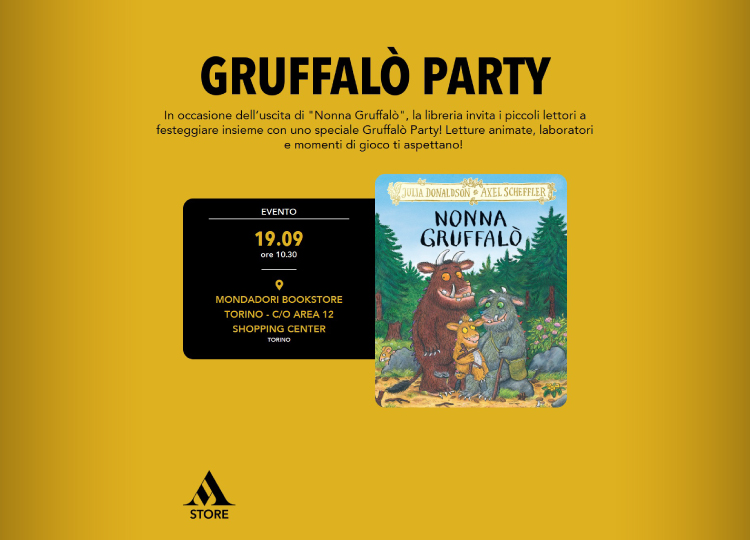 Gruffalò Party alla libreria Mondadori