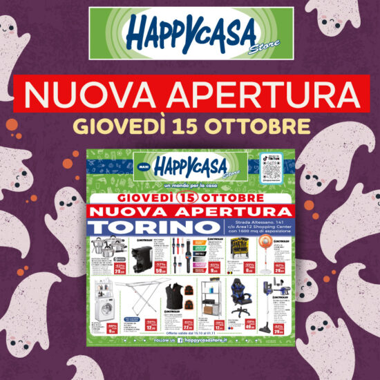 HAPPY CASA STORE APRE AD AREA 12