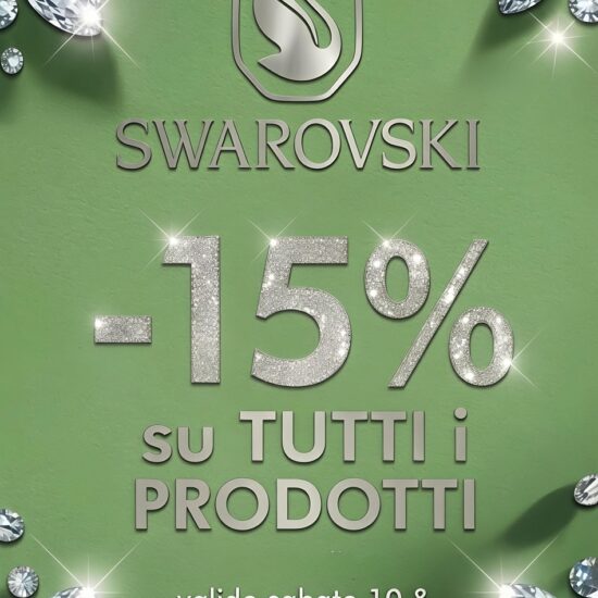 SWAROVSKI – 15% SU TUTTI I PRODOTTI